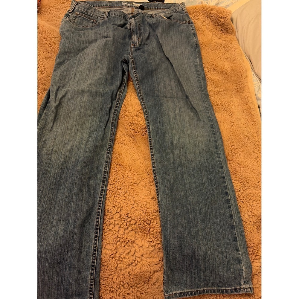 Carhartt Mens Jeans 40x32 Blue Denim Rugged Flex relaxed jeans Medium Wash